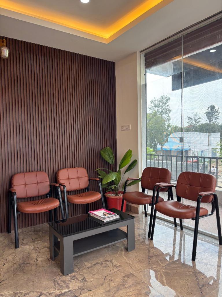 Janani Dental Clinic reception and patient waiting lounge in Bengaluru
